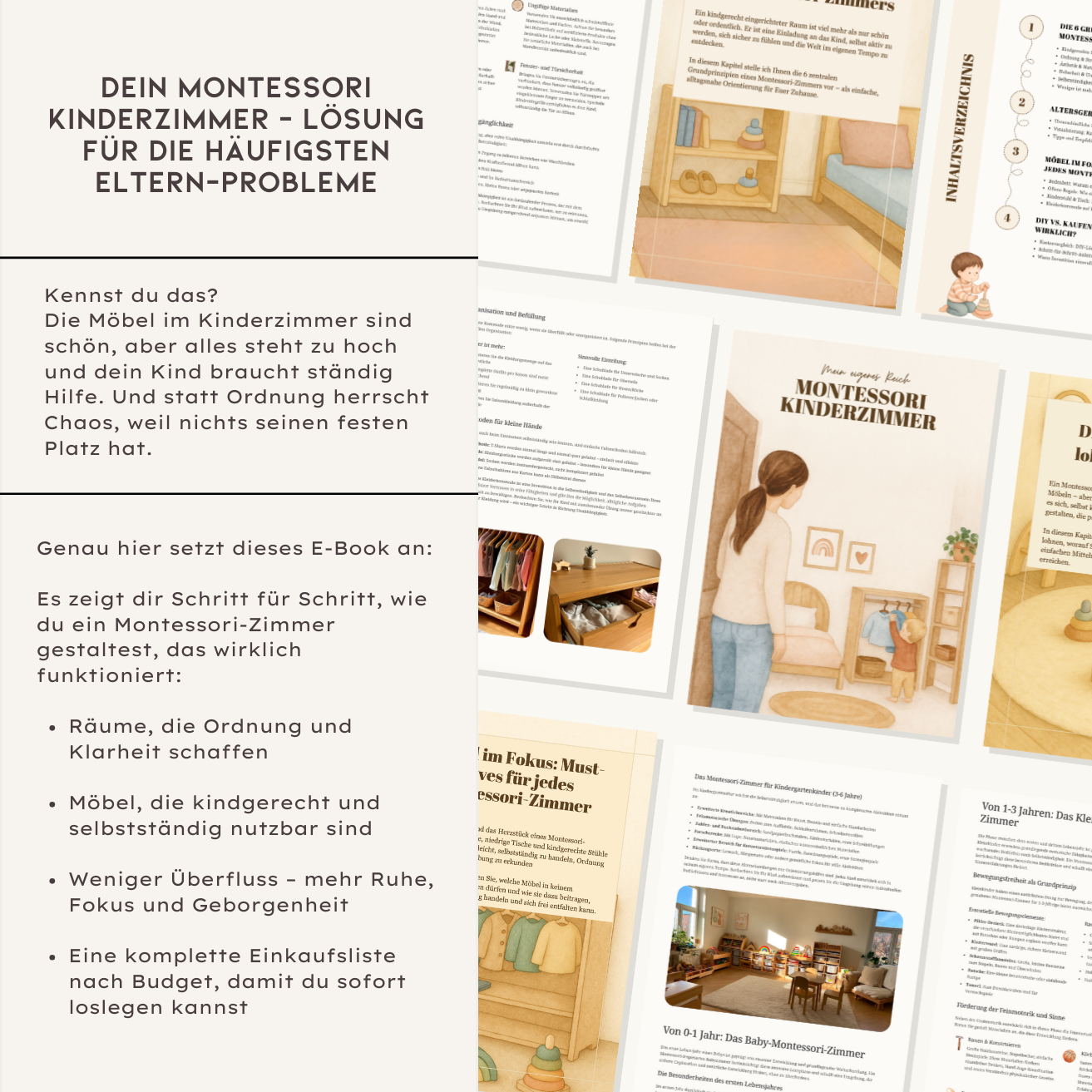 Mein eignes Reich - Montessori Kinderzimmer einrichten